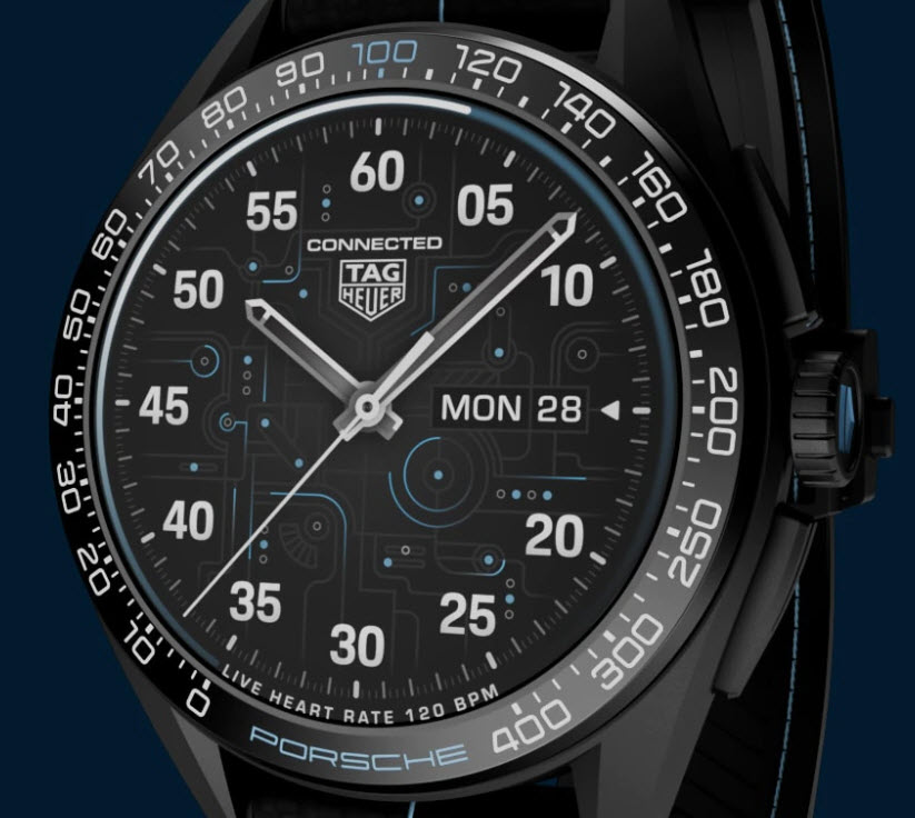 TAG Heuer and Porsche Team Up for Connected Watch to Car Synergies